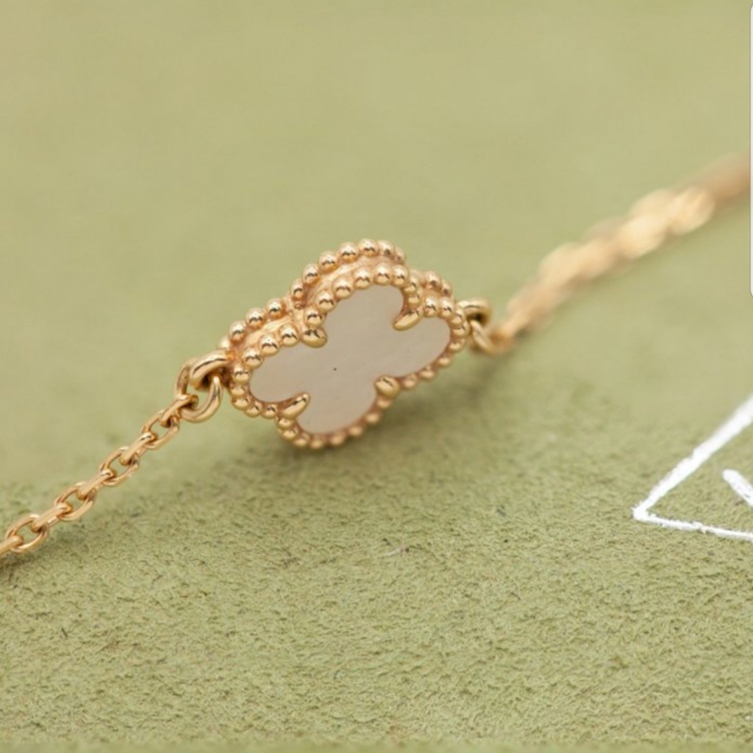 Van Cleef & Arpels - Bracelet - Alhambra -18 carats en or rose – Image 7