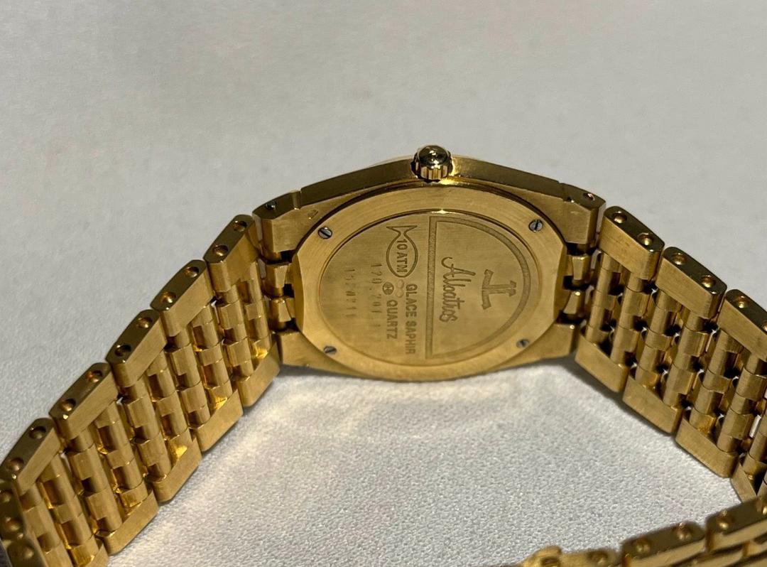 Montre-bracelet Jaeger-LeCoultre Albatros en or 18 carats * Phase de lune * 103 g – Image 7