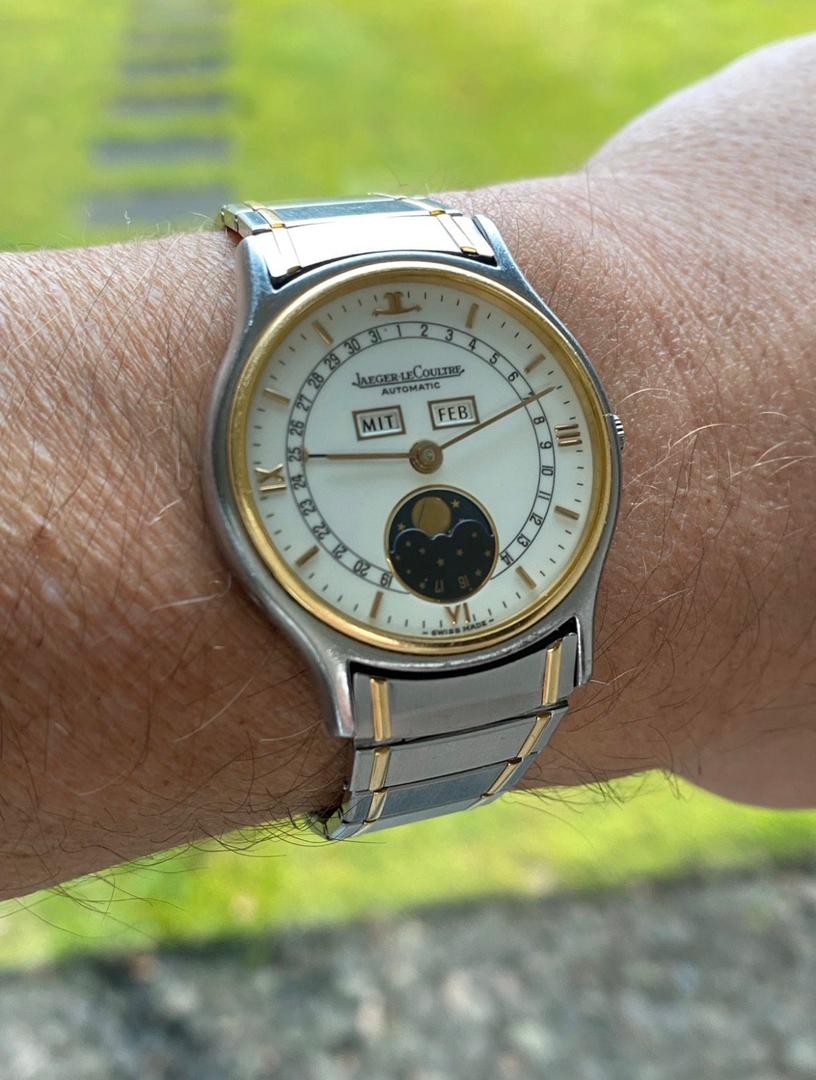JAEGER-LECOULTRE TRIPLE DATE MOON, ENSEMBLE COMPLET VINTAGE 1987, – Image 7