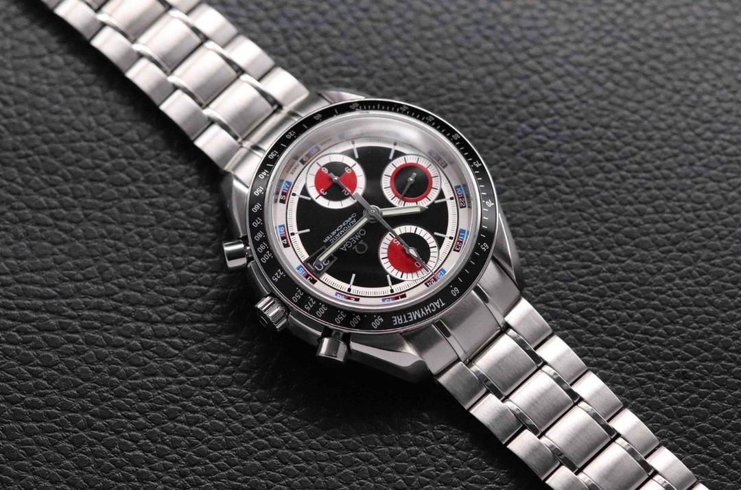 Omega Speedmaster Date 3210.52 Cadran Casino Ensemble complet 2007 Boîte + Papiers – Image 8