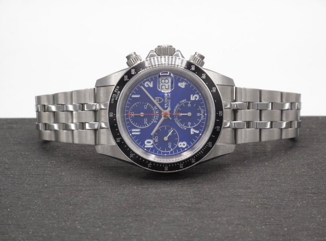 Tudor Prince Date Chrono Time « Tiger » LC 100 Réf. 79260 Ensemble complet – Image 2