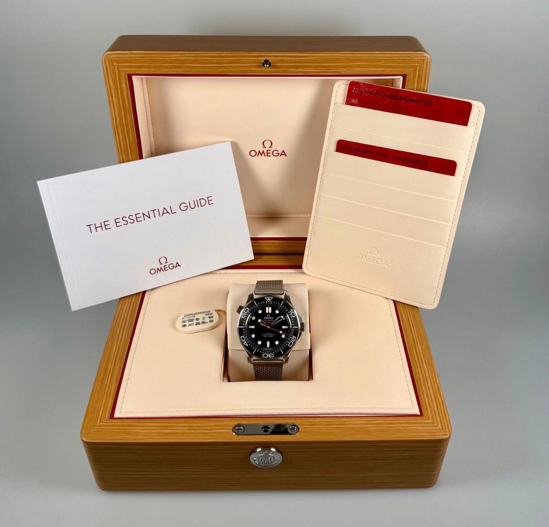 Omega Seamaster Diver 300M |Orange |Ensemble complet|NEUF |2026