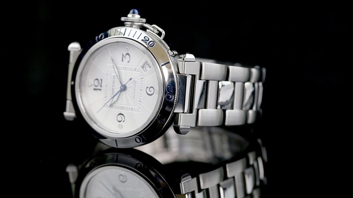 Cartier Pasha 2379 38 mm, fond transparent, automatique – Image 5