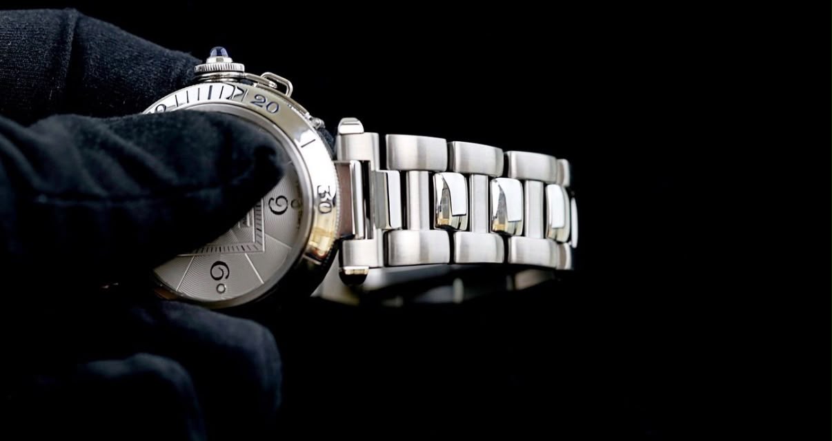 Cartier Pasha 2379 38 mm, fond transparent, automatique – Image 12