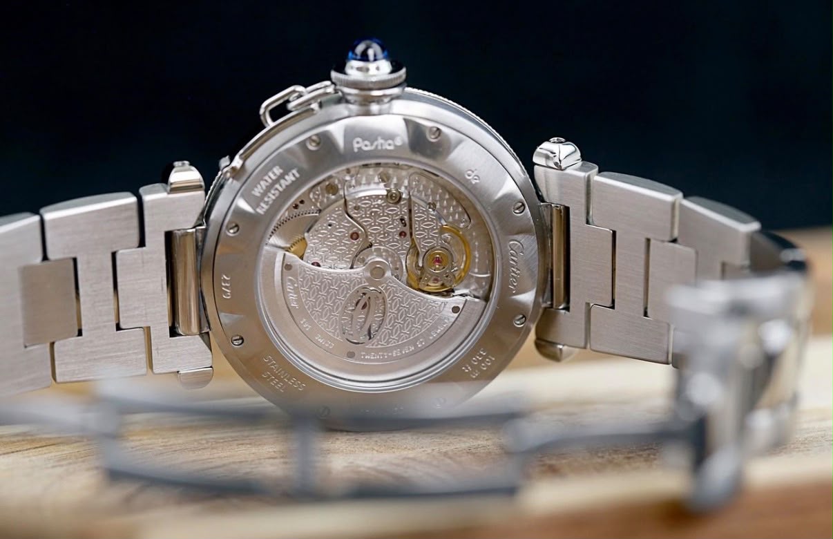 Cartier Pasha 2379 38 mm, fond transparent, automatique – Image 11