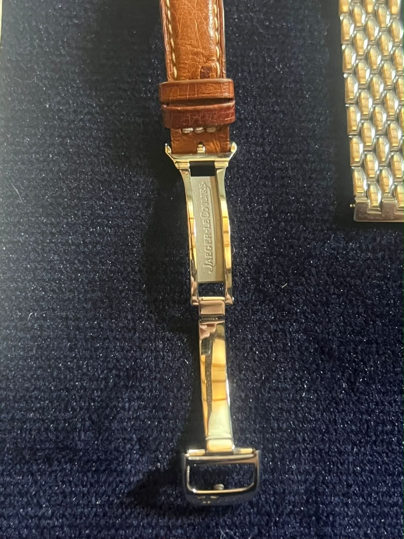 Coffret complet Jaeger-LeCoultre Reverso 260808 : bracelet en acier inoxydable, bracelet et fermoir Jaeger – Image 13