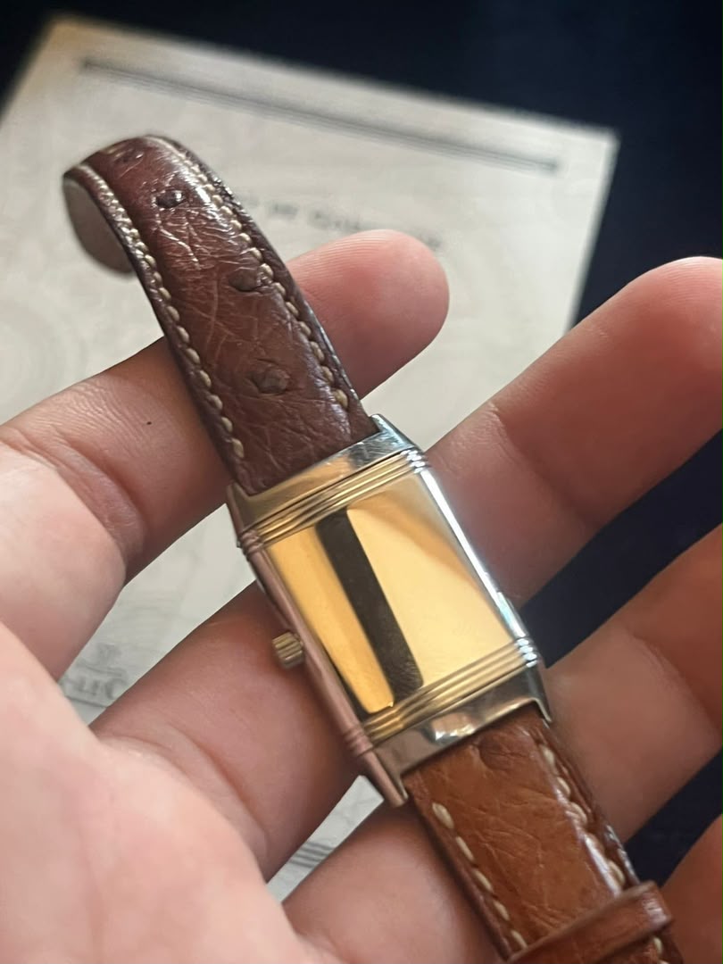 Coffret complet Jaeger-LeCoultre Reverso 260808 : bracelet en acier inoxydable, bracelet et fermoir Jaeger – Image 16