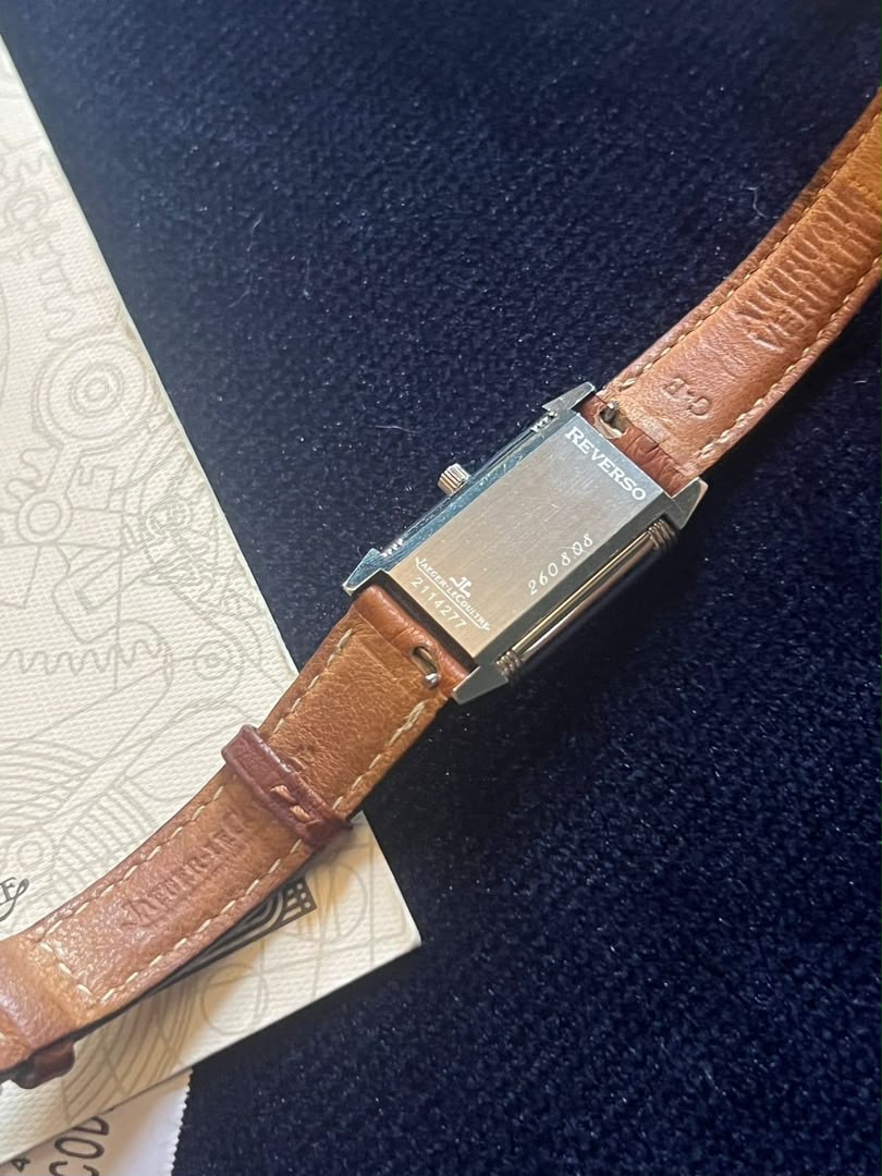Coffret complet Jaeger-LeCoultre Reverso 260808 : bracelet en acier inoxydable, bracelet et fermoir Jaeger – Image 20