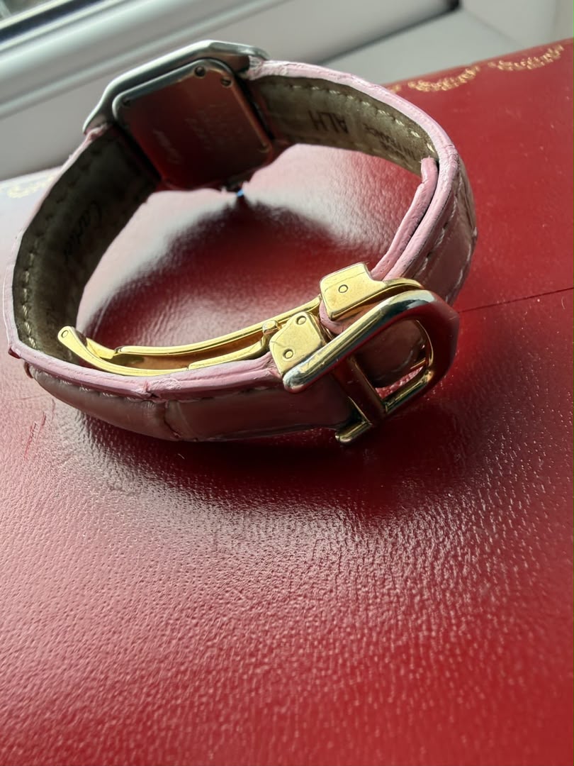 Montre Cartier Panthère pour femme - Or 18 carats et acier - Coffret complet – Image 5