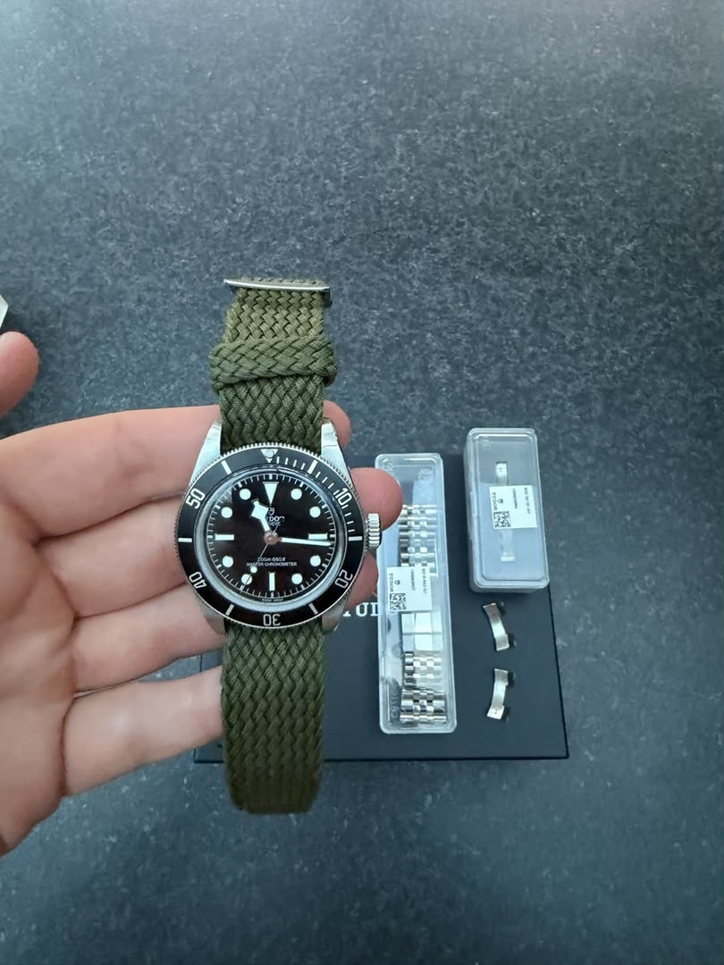 Tudor Black Bay 41 Monochrome - Bracelet Jubilee 5 maillons - Coffret complet 2025 - 7941A1A0NU – Image 6