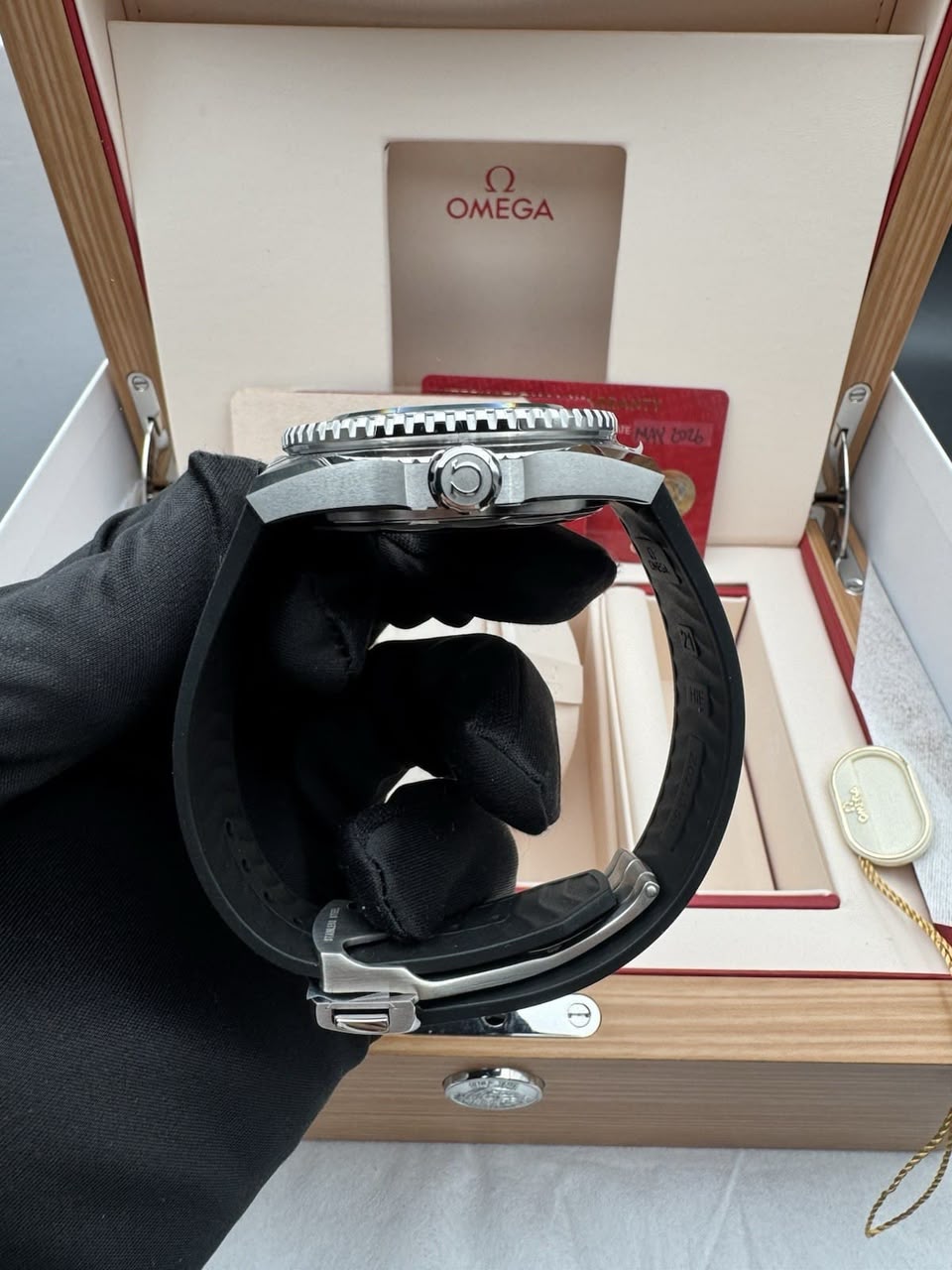 Omega Seamaster Planet Ocean 600m Bleu 42mm 2026 217.32.42.21.01.002 Caoutchouc – Image 6