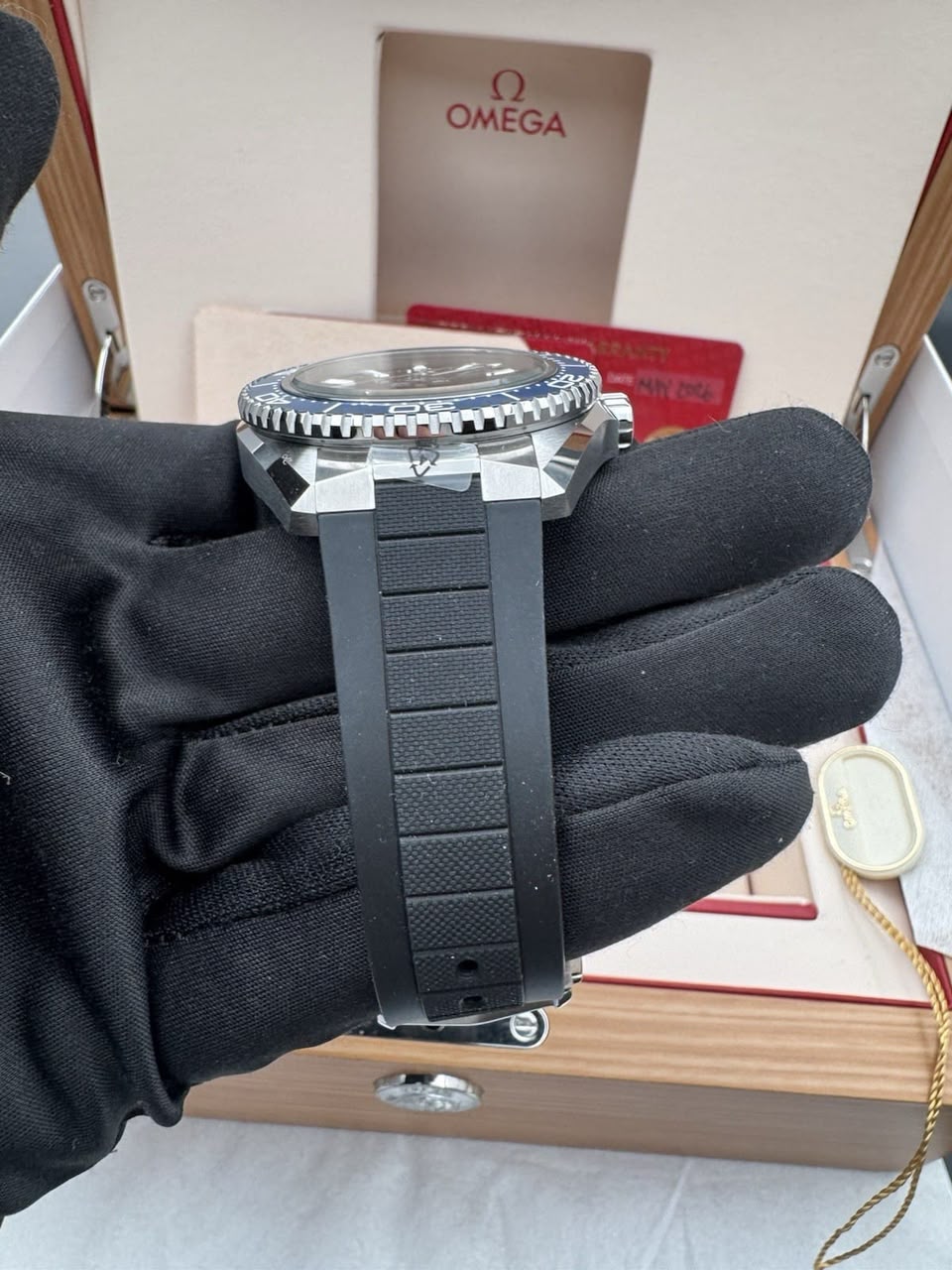 Omega Seamaster Planet Ocean 600m Bleu 42mm 2026 217.32.42.21.01.002 Caoutchouc – Image 8