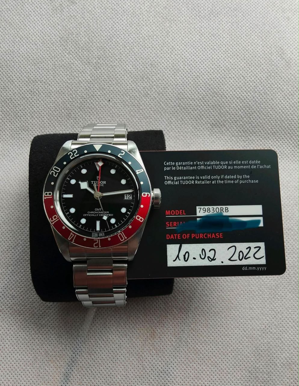 Tudor Black Bay GMT Pepsi 79830RB - Ensemble Complet 02/2022 - Bracelet Acier – Image 4