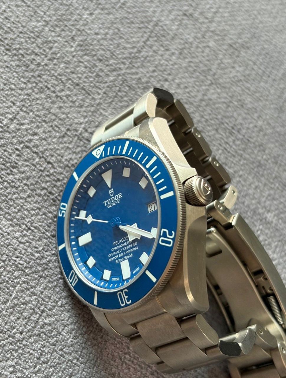 TUDOR Pelagos 25600TB cadran bleu, bracelet en titane – Image 4