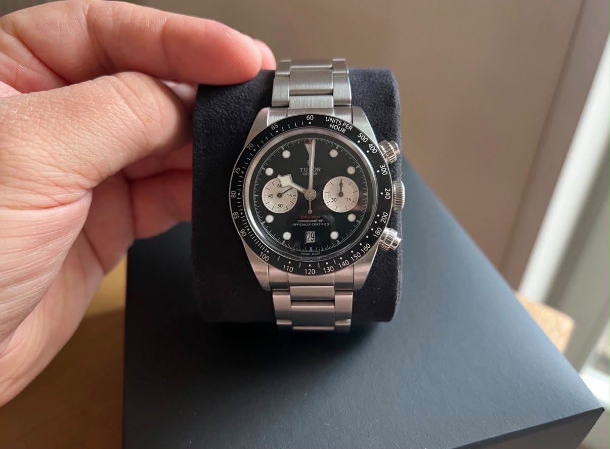 Tudor Black Bay Chrono M79360N Reverse Panda - Coffret complet + Bracelet – Image 6