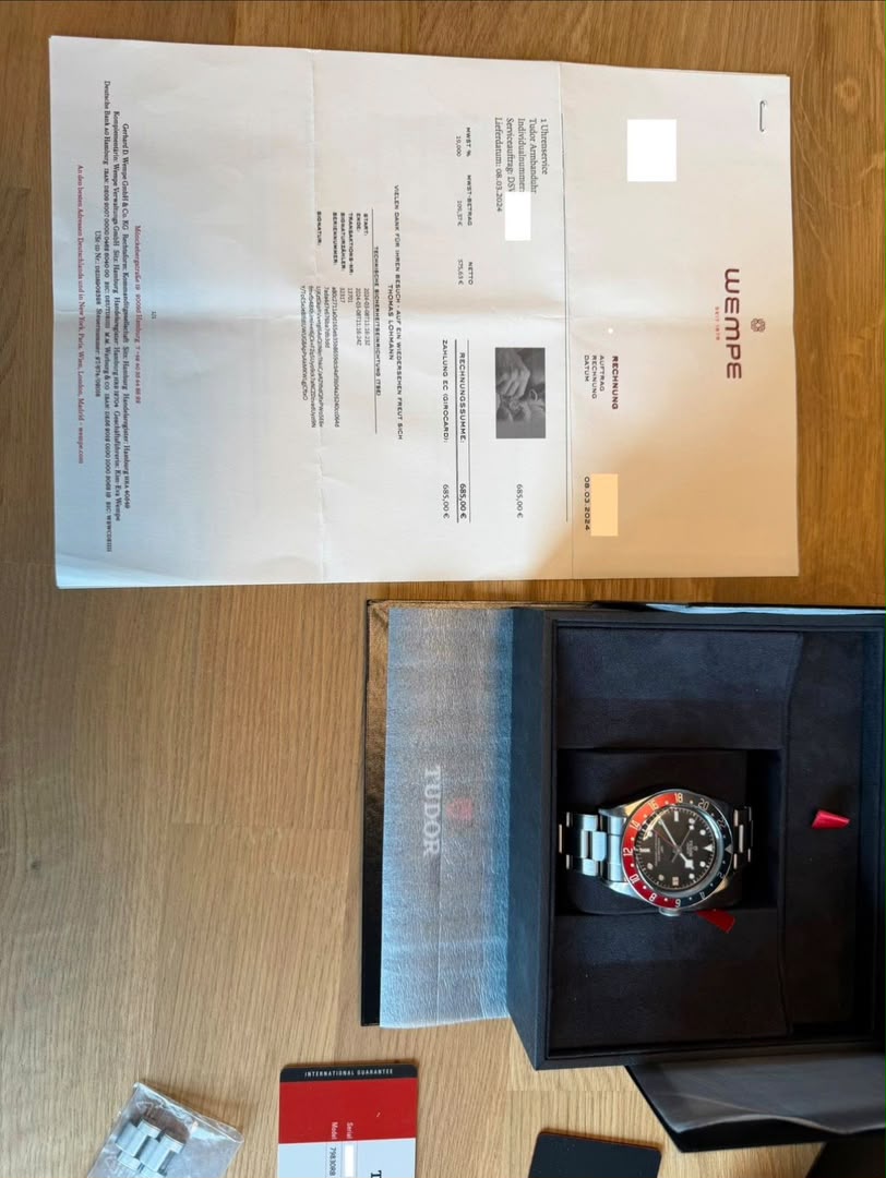Tudor Black Bay GMT Pepsi 79830RB - Coffret complet – Image 2