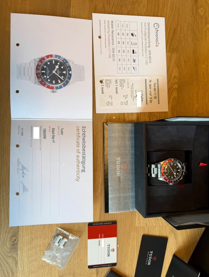 Tudor Black Bay GMT Pepsi 79830RB - Coffret complet – Image 4