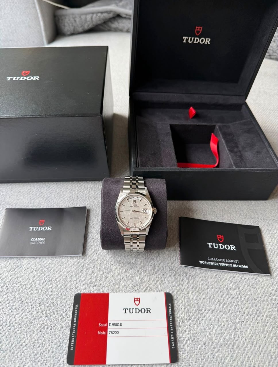 Tudor Prince Date-Day 76200 - Ensemble complet 2020 - Excellent état