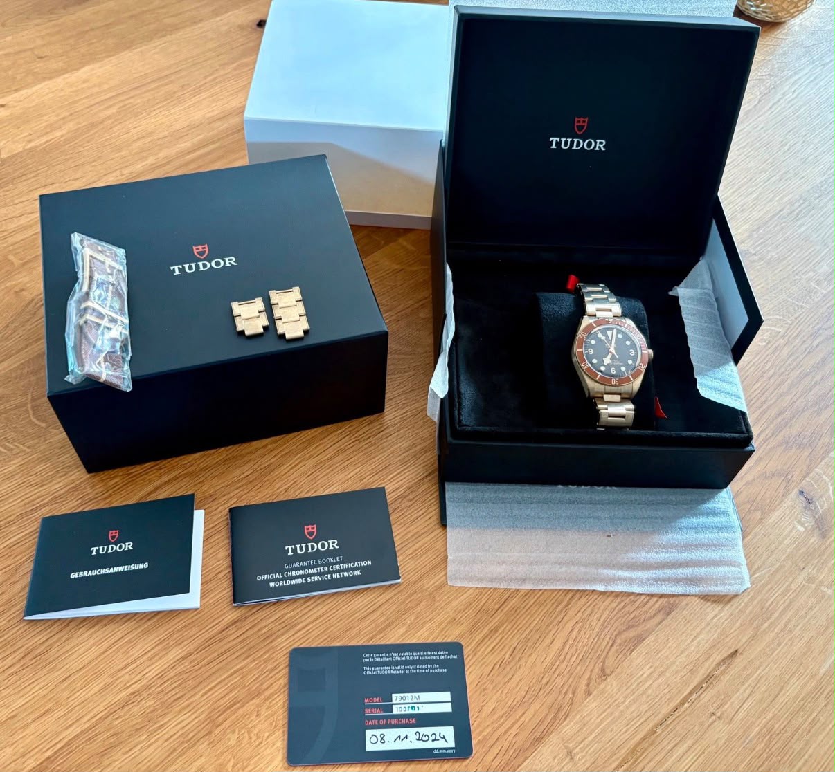Tudor Heritage Black Bay 58 Bronze 79012M - Nov. 2024