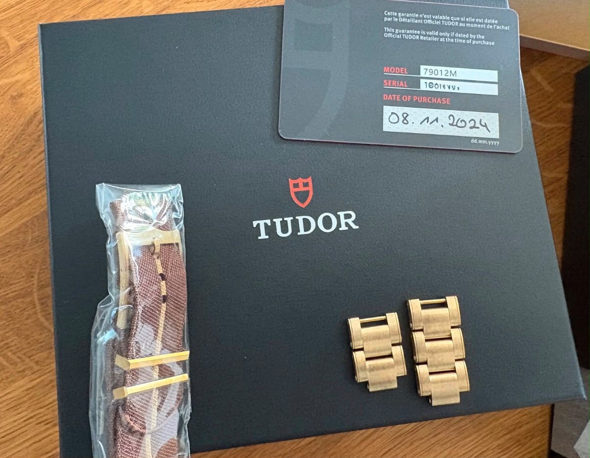 Tudor Heritage Black Bay 58 Bronze 79012M - Nov. 2024 – Image 2