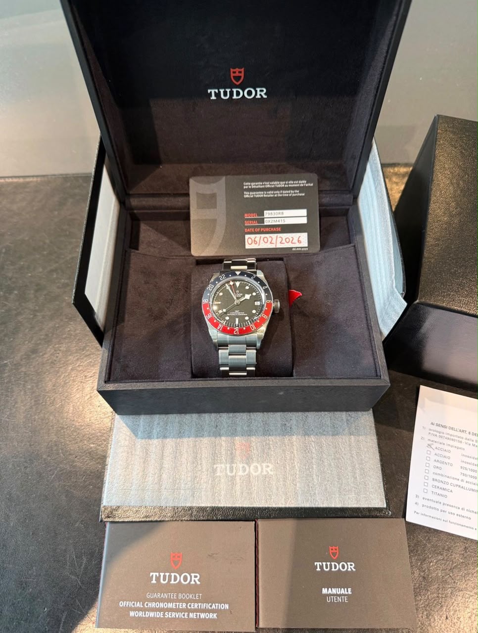 TUDOR Black Bay GMT Pepsi M79830RB 02/2026 – Image 2