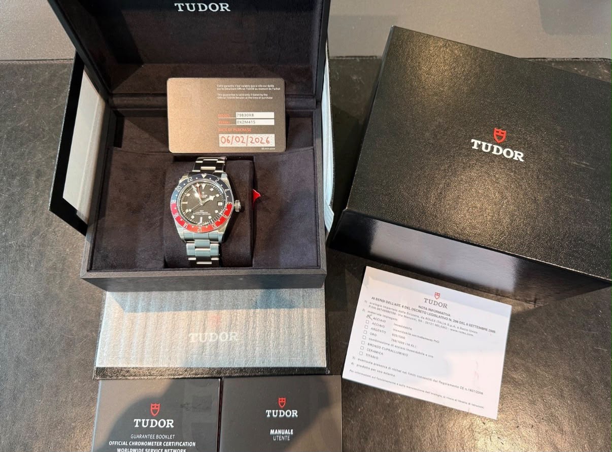 TUDOR Black Bay GMT Pepsi M79830RB 02/2026