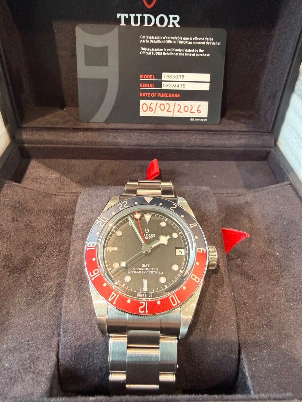 TUDOR Black Bay GMT Pepsi M79830RB 02/2026 – Image 3