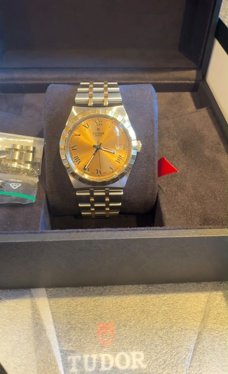 Tudor Royal en or 18 carats | 38 mm | complète – Image 3